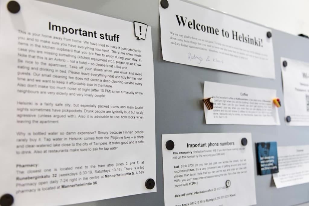 Stylish Studio In The Centre Helsinki Luaran gambar